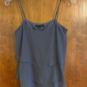 Banana Republic Slate Blue Layered Camisole